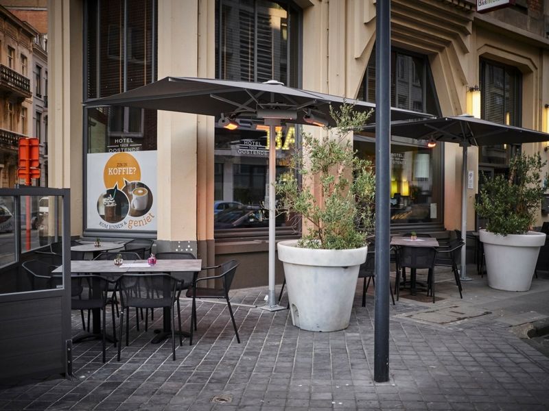 Leopold Hotel Ostende Étterem fotó